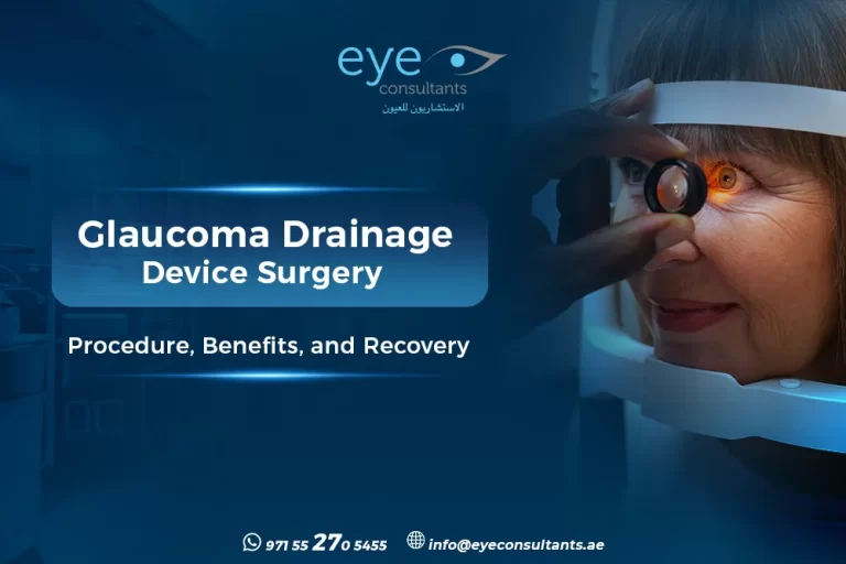 glaucoma drainage device surgery