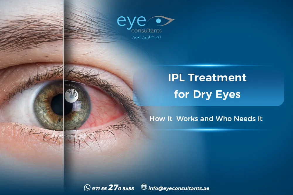 IPL treatment for dry eyes